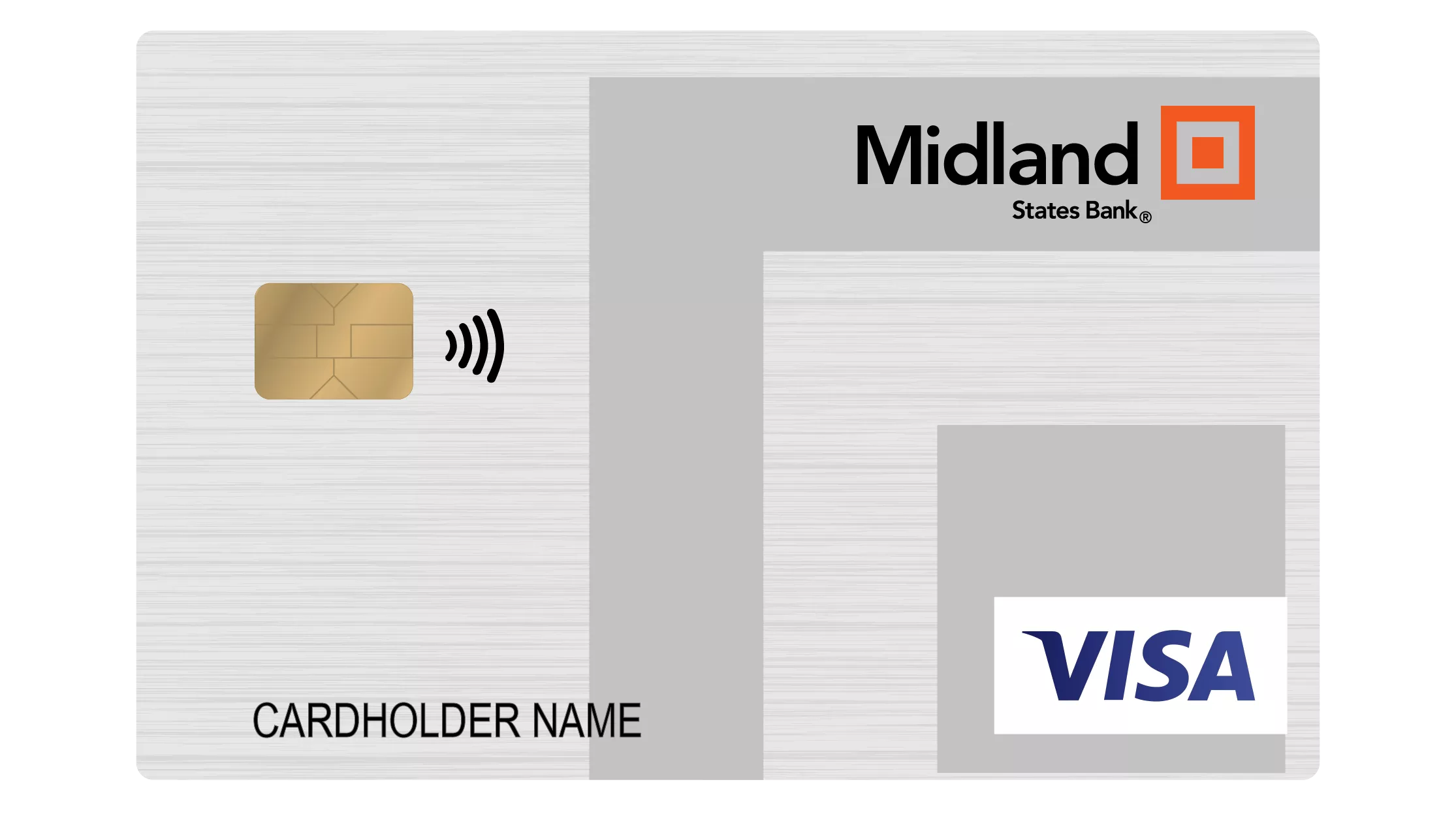 Silver Midland States Bank Credit Card